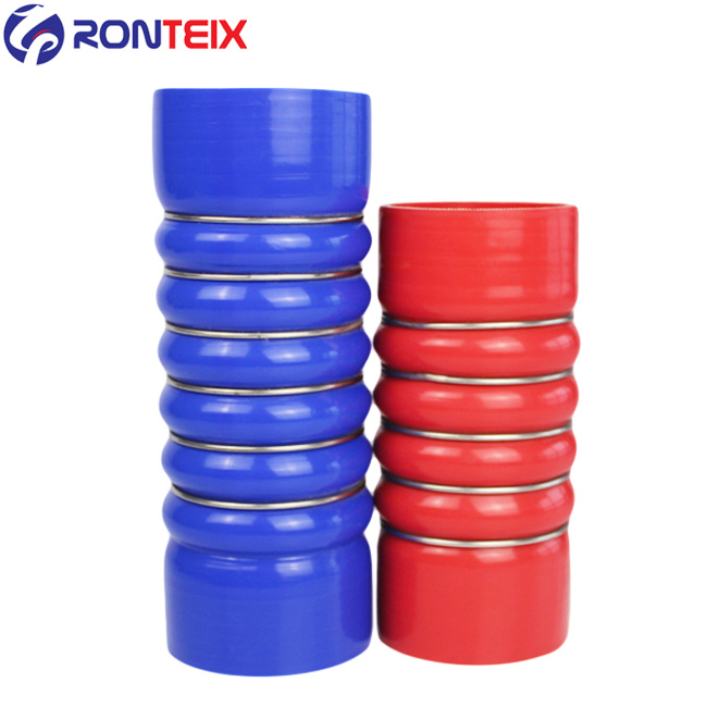 Universal Hump Silicone Hose Steel Wire Reinforced Rubber Hose